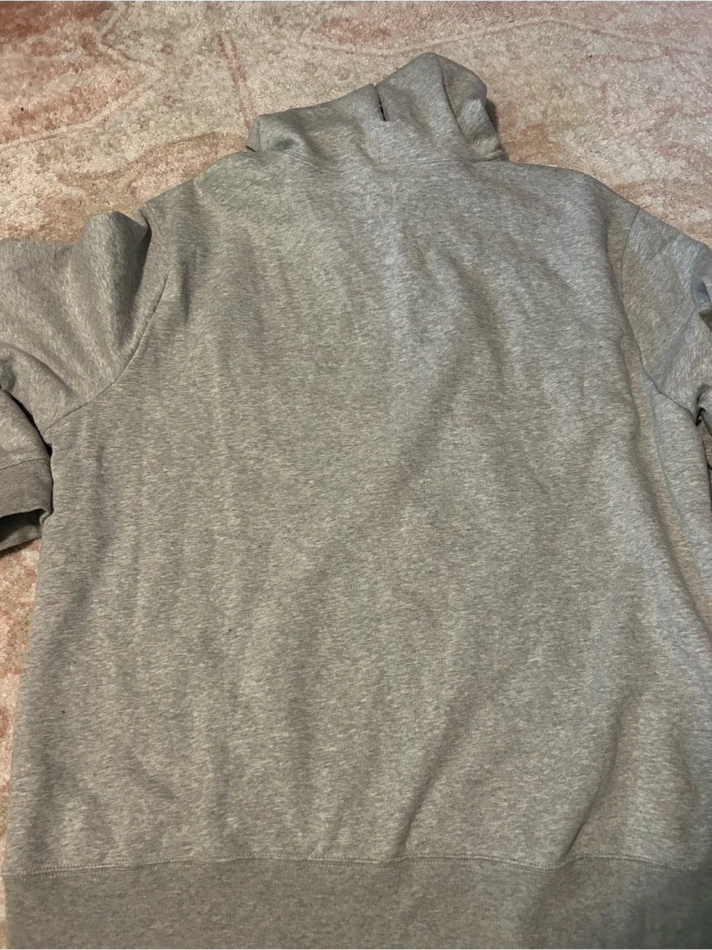 GAP Light Heather Gray Pullover Hoodie